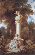 Jean Honore Fragonard The Progress of Love oil painting reproduction